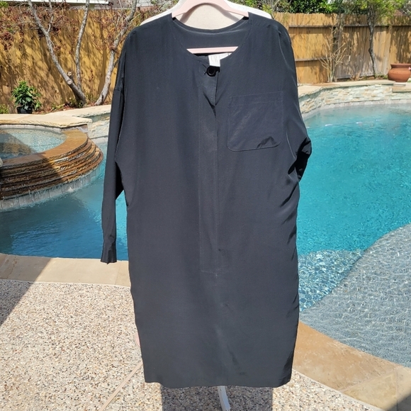NWOT CW Clifford & Wills 100% silk dress black M - Picture 1 of 7